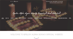 Desktop Screenshot of epsilonalphasigma.org